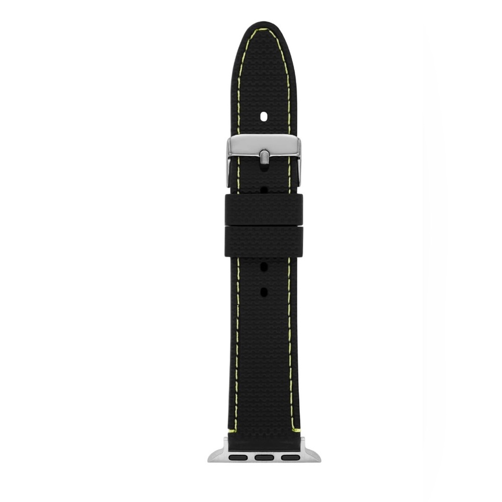Reversible‎ Black and Green Watch Band! NEW!